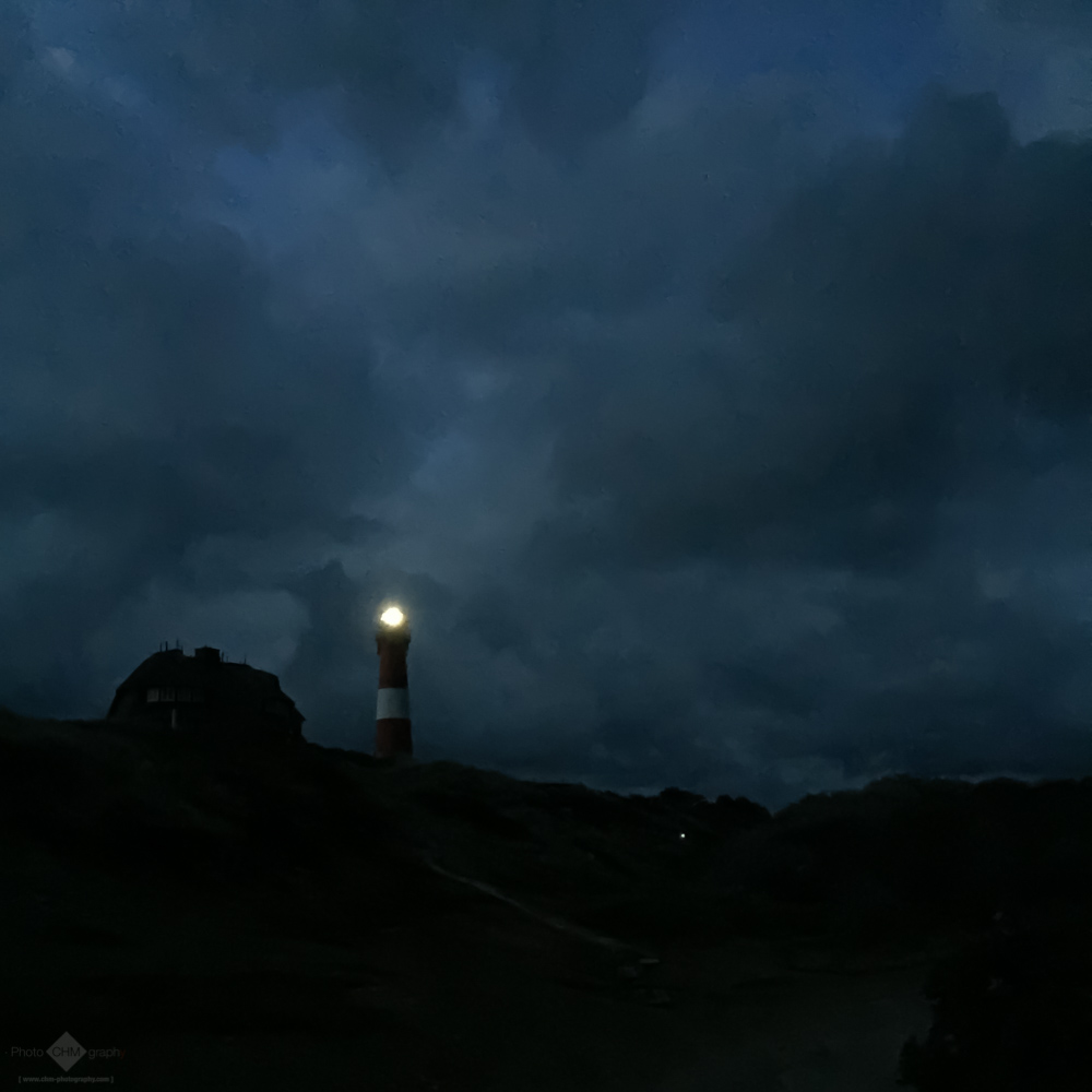 Lighthouse At Night