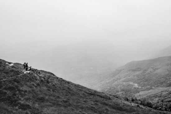 Check out the subtle lines of the hilltops in the foggy clouds in the bg.